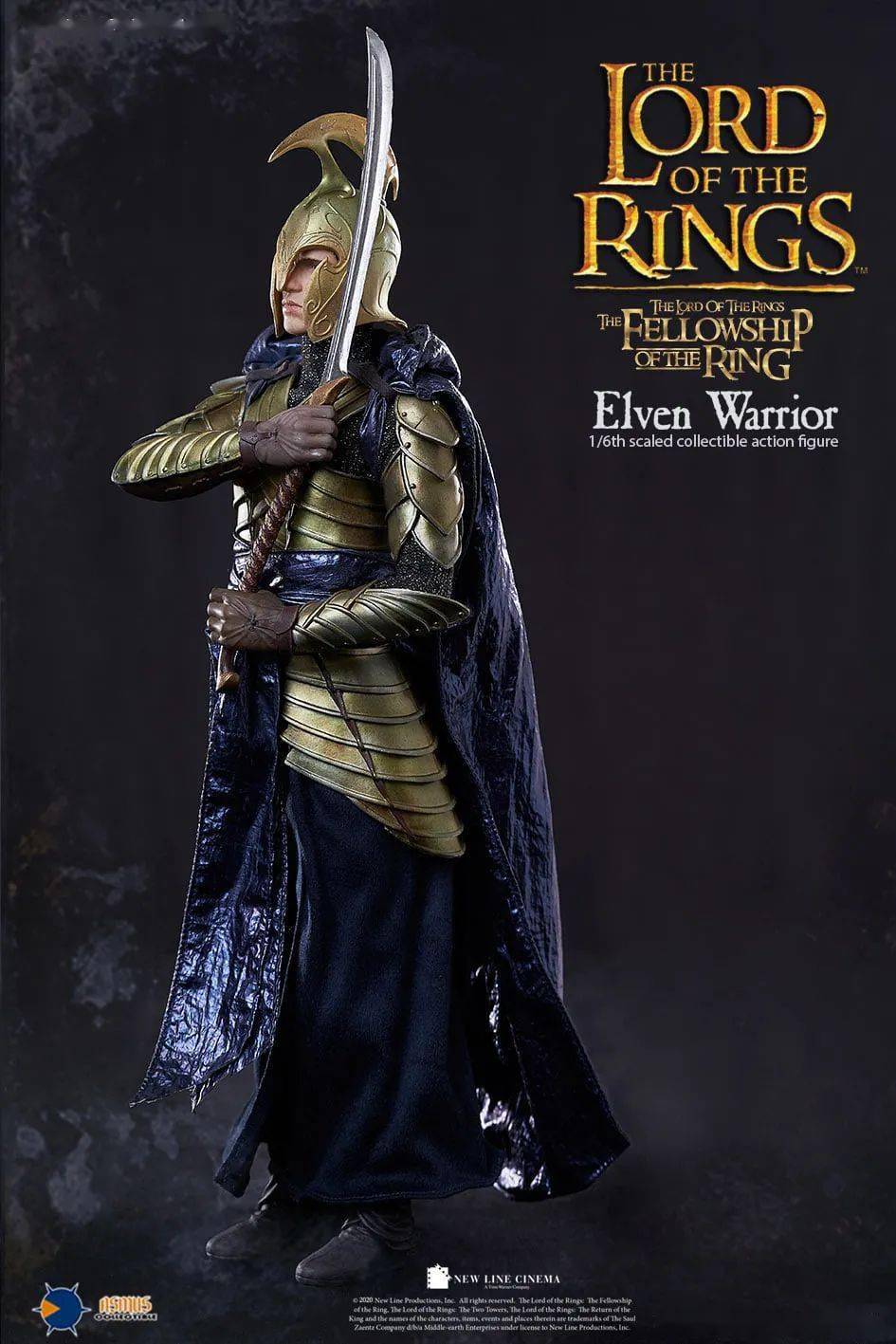 67新品预定asmustoyslotr027wlotr027a指环王16精灵士兵