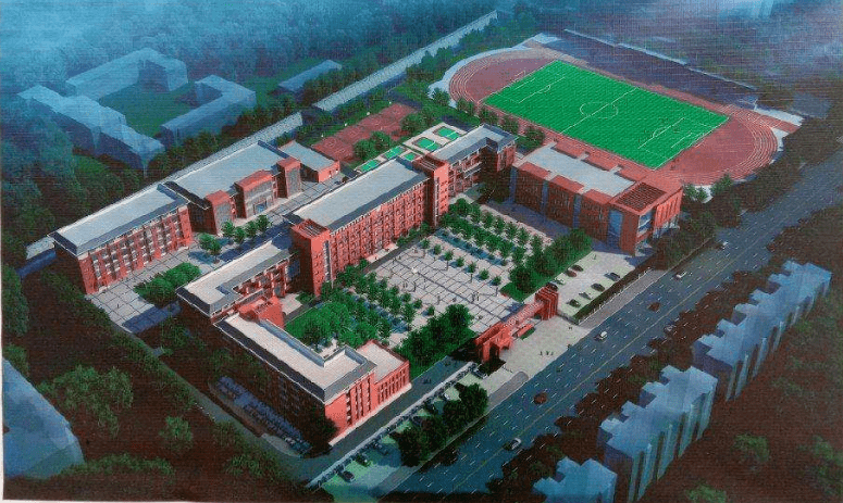 王益中学,梅乐园中学2021年秋季投入使用_铜川