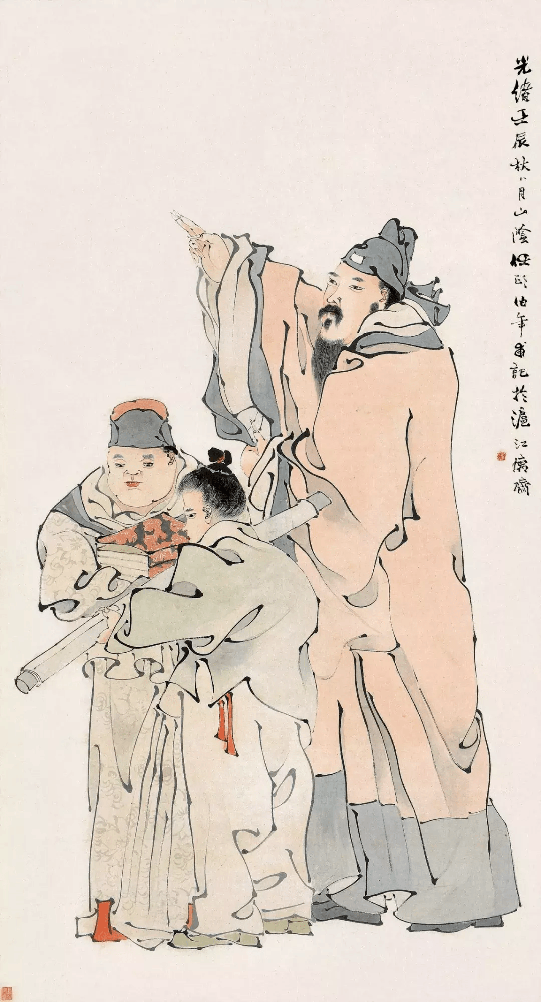 任伯年 指日高升任伯年 蕉阴高士任伯年 寿星图任伯年 风尘三侠任伯年