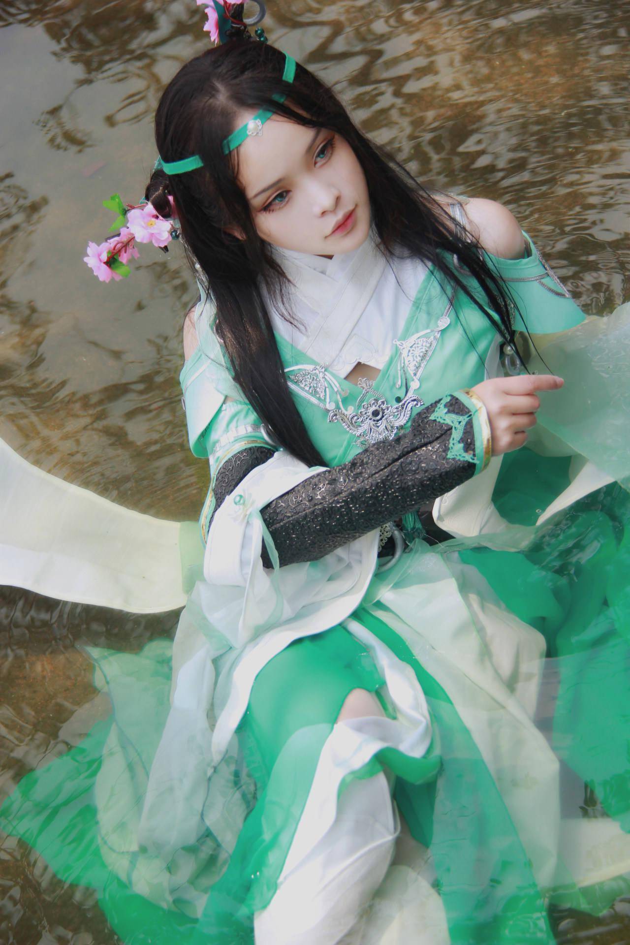 剑侠情缘网络版叁 长歌雪河成女cosplay