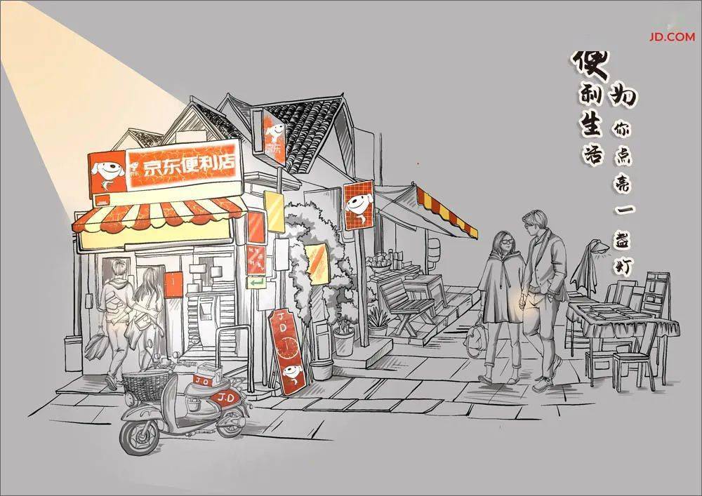 作品名称:《半小时生活圈》 奖级:三等奖 命题:京东 学校:广东农工商