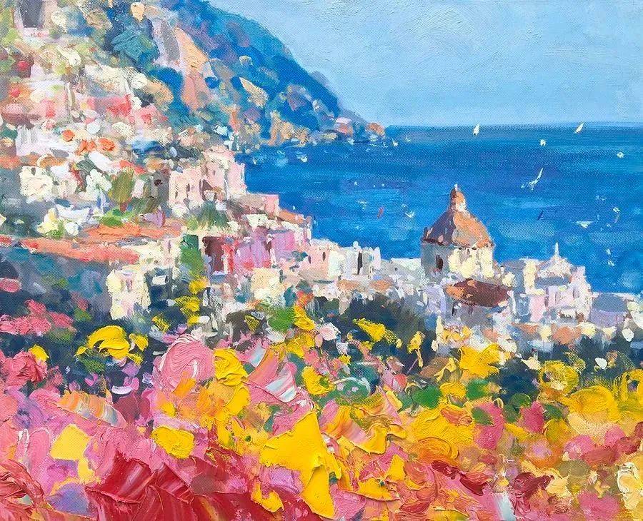 玩转厚涂他将光线与色彩运用到极致