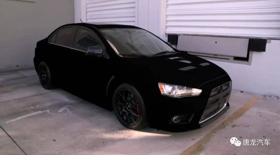黑色无双比消光黑还黑的mitsubishilancerevo