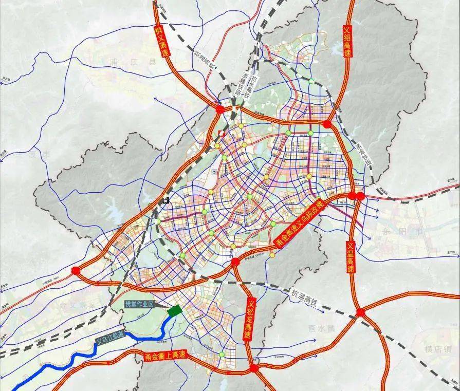 首次跨地区合作建设义乌将新增一条高速公路通往