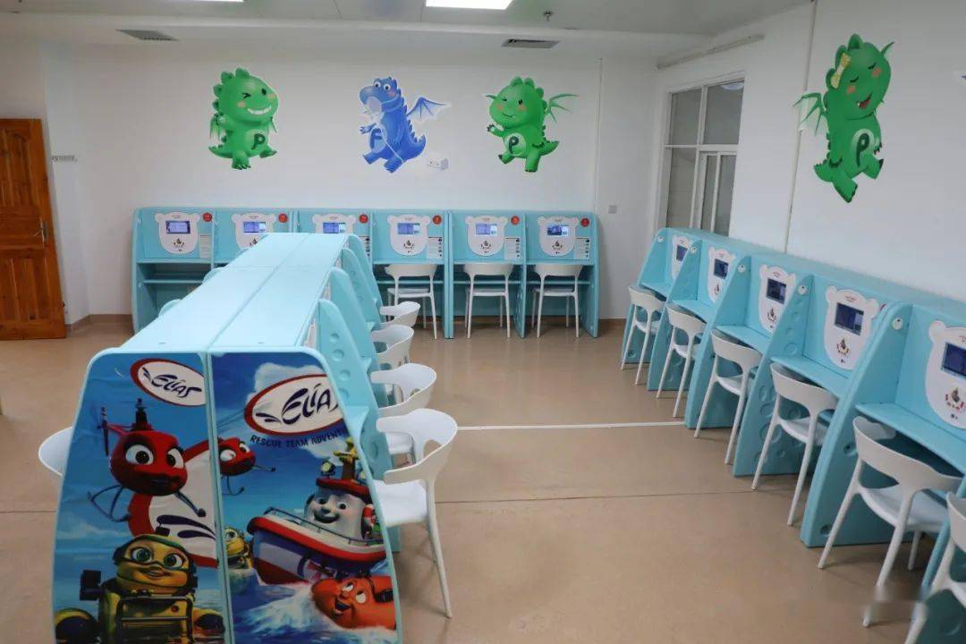 可爱上线贺州市首家儿童智能雾化室投入使用
