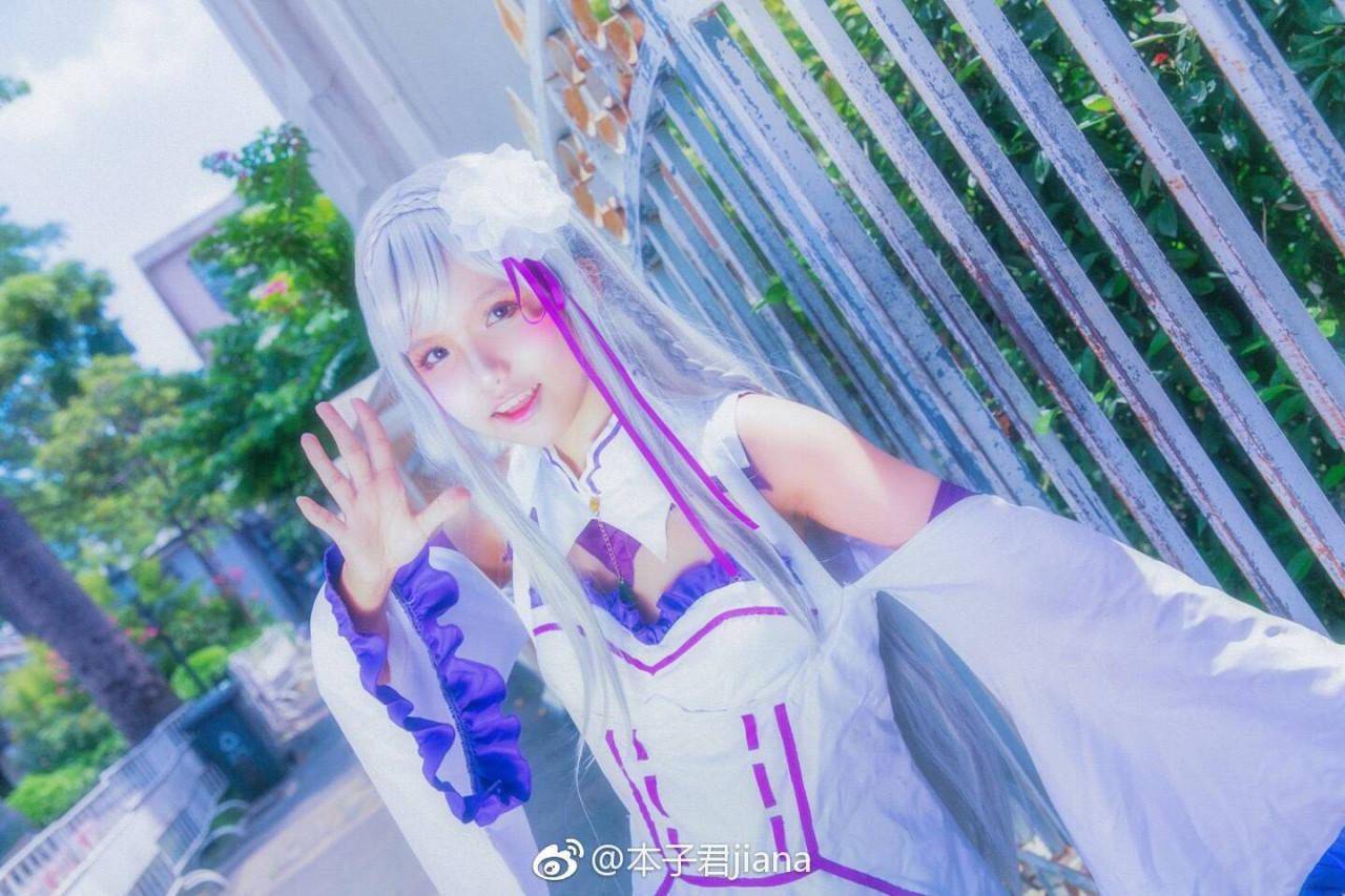 从零开始的异世界生活 艾米莉亚cosplay_jiana