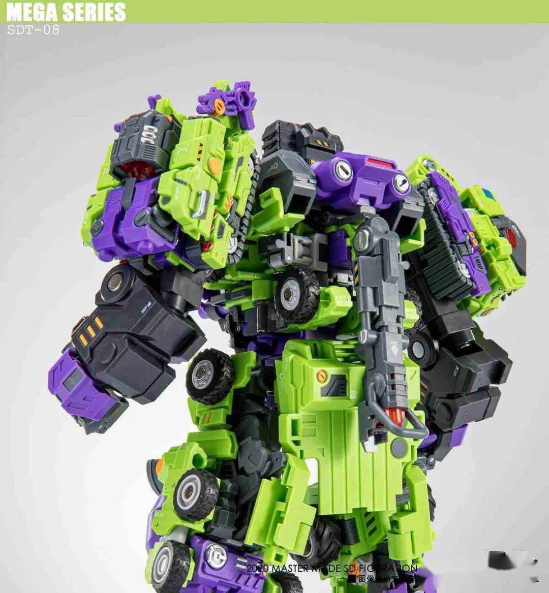 【资讯】这造型爱了!变形金刚非官方 诚造社新品 大力神组合_支持