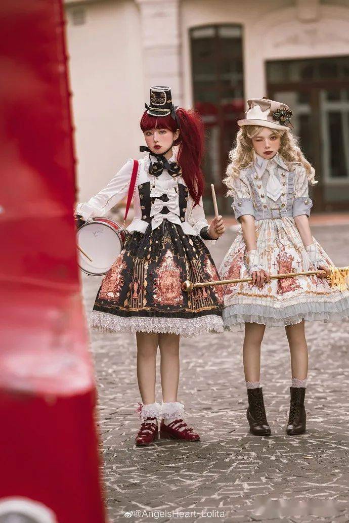 lolita圣诞搭配这些红红绿绿的小裙子超值得入手