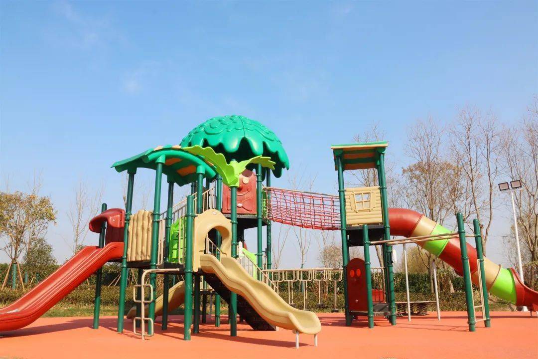 铜陵又有一座游乐场即将投入使用就在西湖湿地公园