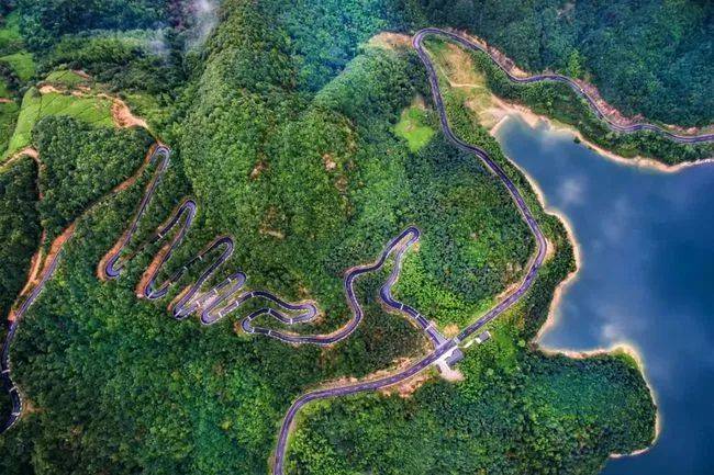 浙江最美自驾公路浦江图片