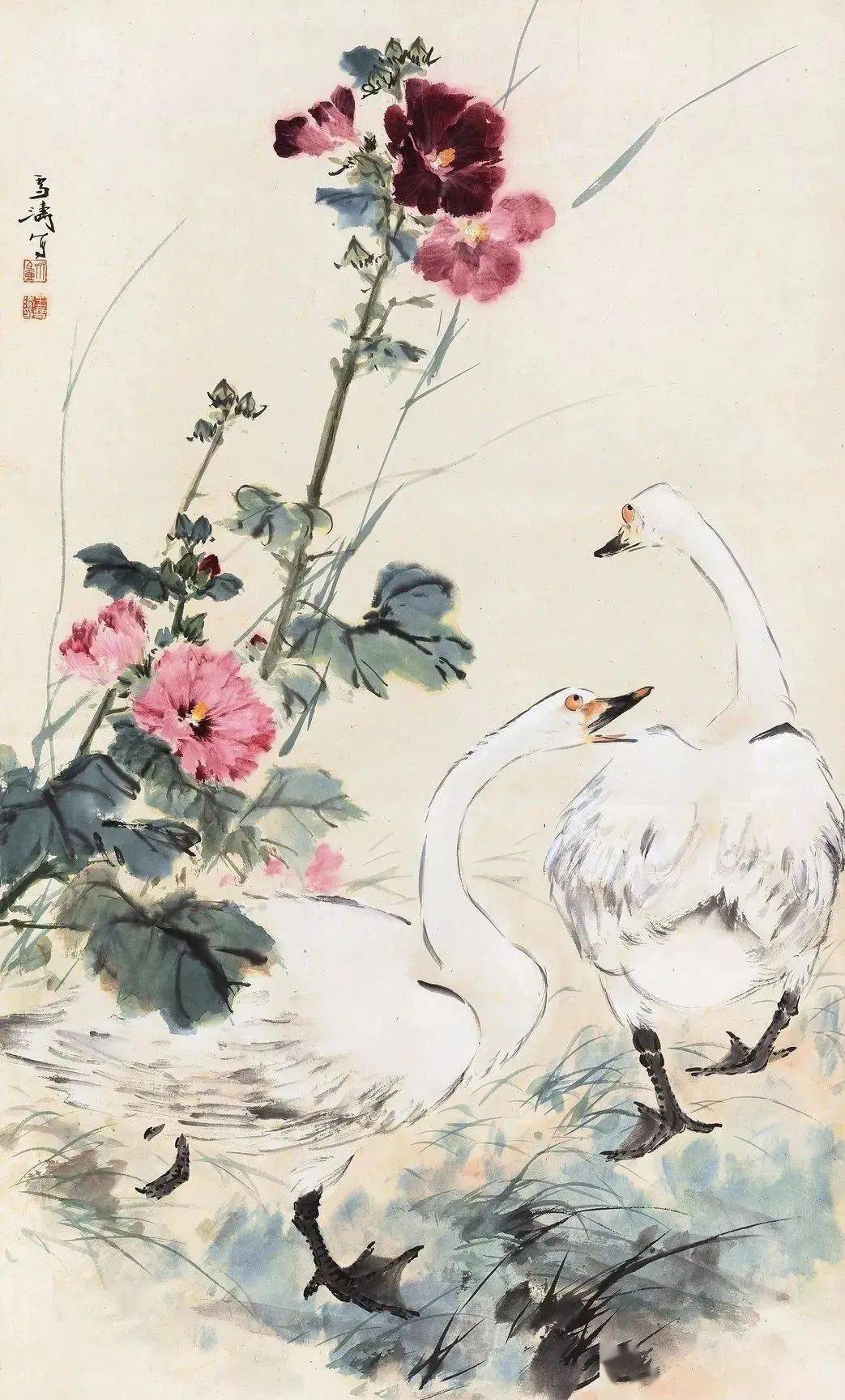 画坛巨匠——王雪涛高清花鸟百图!精气神传达直抵人心