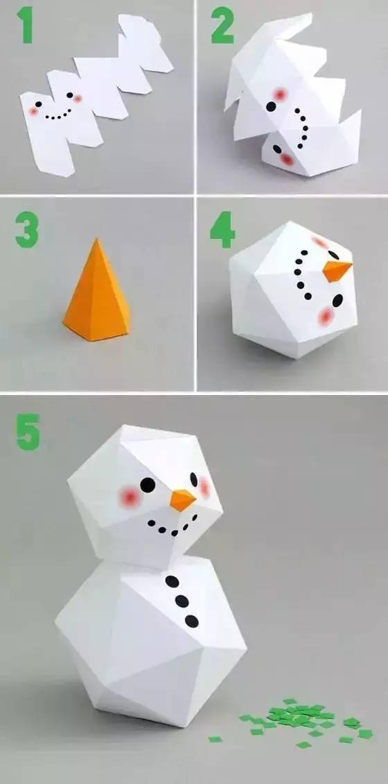 手工| 冬天到了,跟孩子一起做个手工雪人吧!