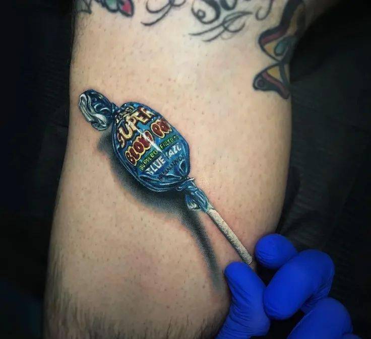 3d纹身见过吗第一个就亮瞎双眼