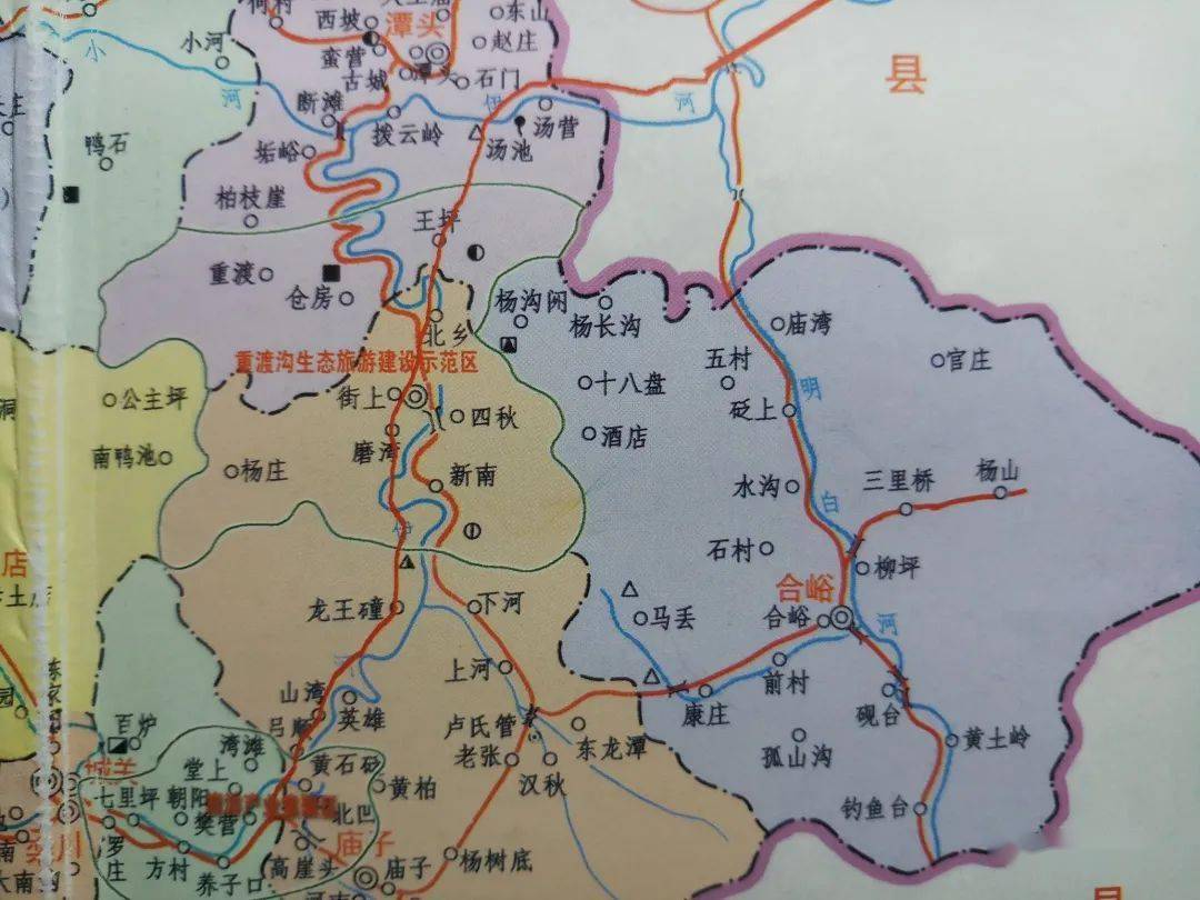 栾川县地理位置图片