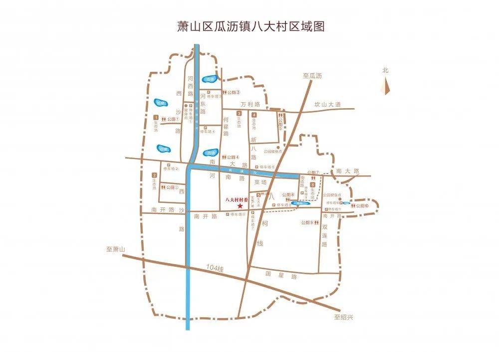 瓜沥镇地图图片