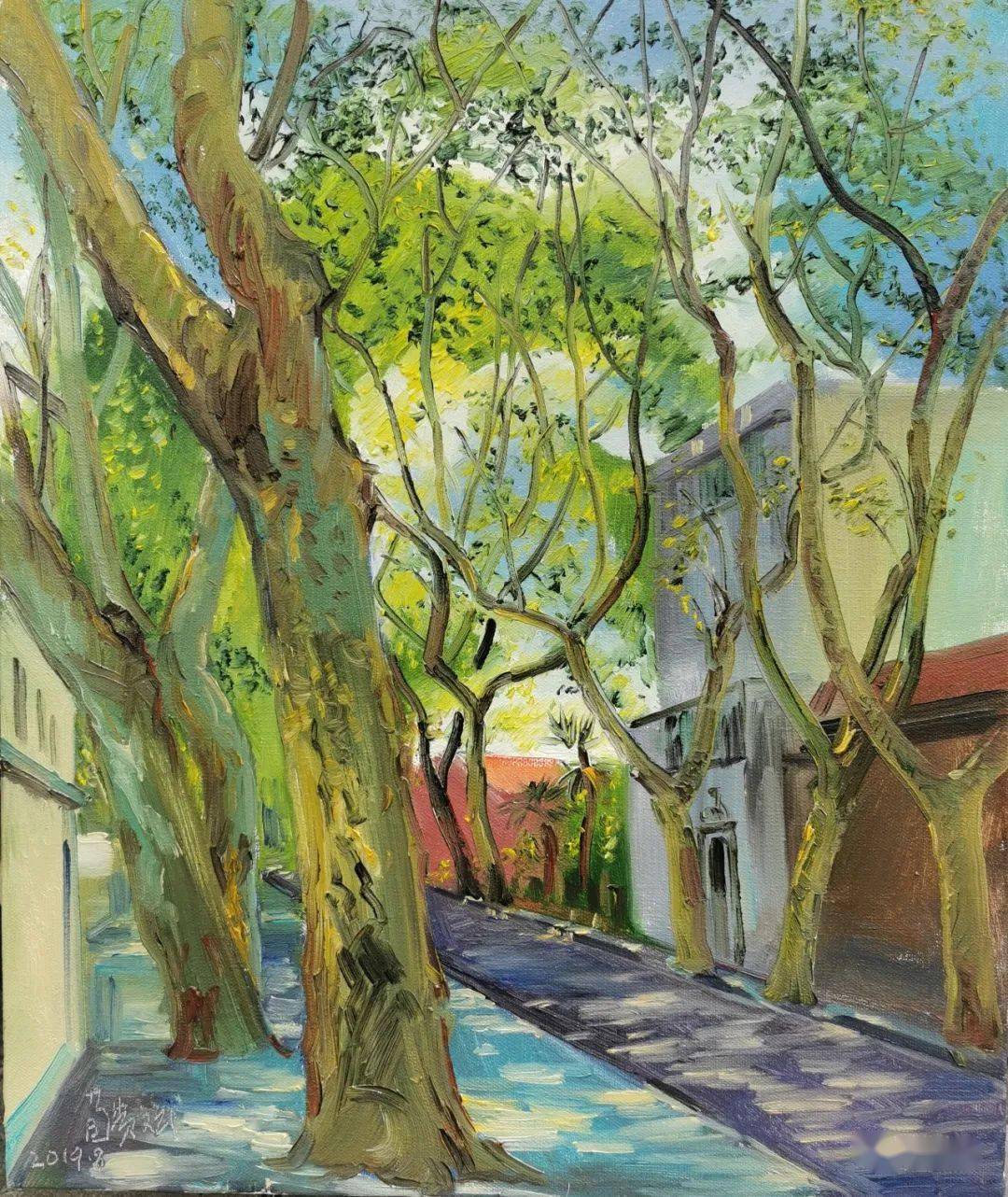 写生啦荀贵斌上海油画写生20192020年