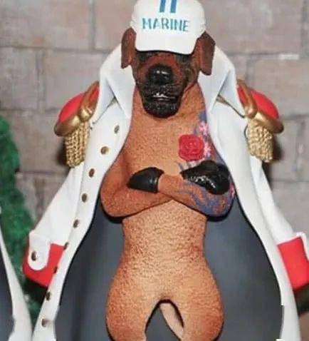 海贼王三大将动物形态手办黄猴嚣张红赤犬膨胀青雉