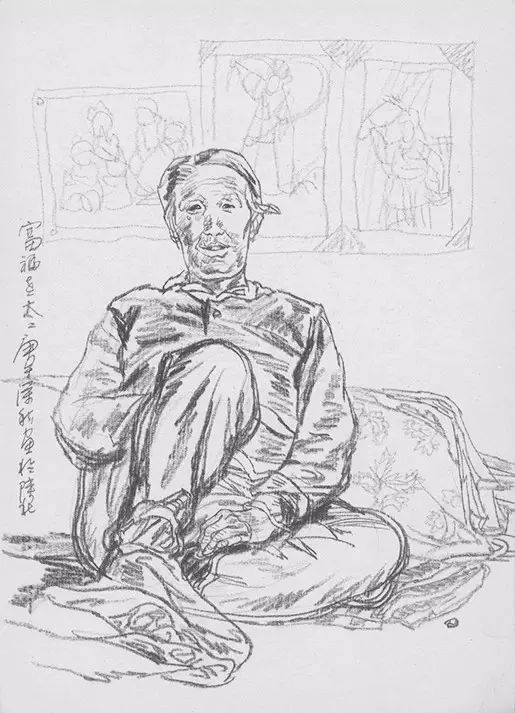 西安美术学院院长杨晓阳速写作品欣赏