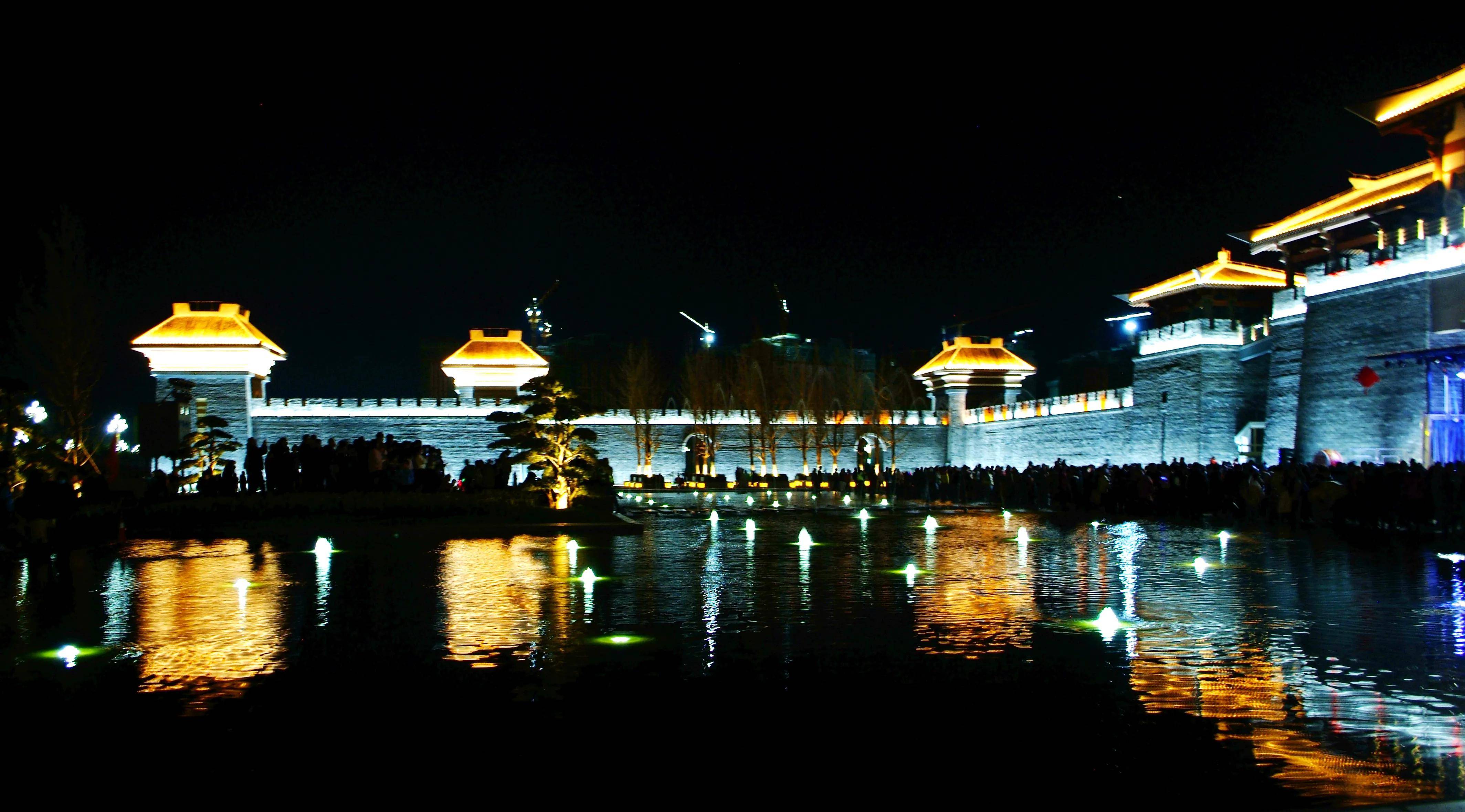 醉美陆良南境颐养小镇夜景【摄影作品】