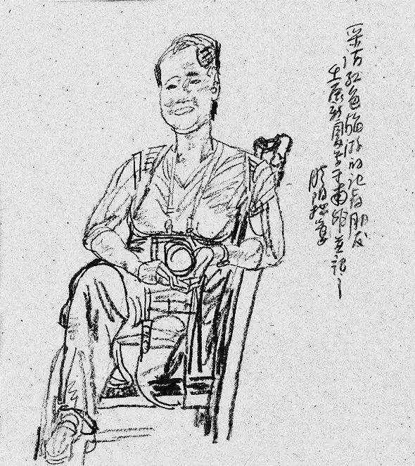 西安美术学院院长杨晓阳速写作品欣赏