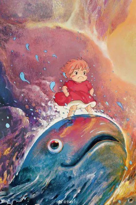 宫崎骏崖上的波妞名称遭吐槽水墨风海报值得一看