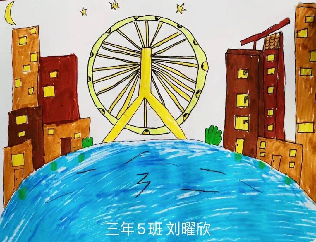 传承津沽文化儿童画图片