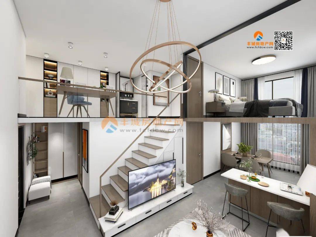 丰城福泽上城商建调整!41-79㎡创变loft公寓要来了