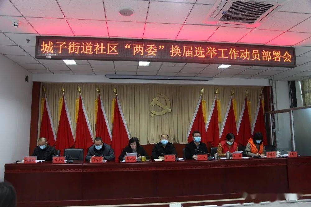 城子街道召开社区"两委"换届选举工作动员部署会_手机搜狐网