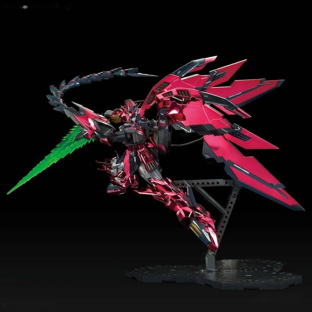 【资讯】官图美如画!万代:高达基地限定 mg 艾比安高达 特殊电镀版