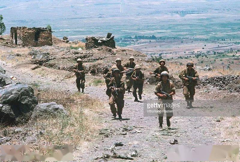 1967年六日战争中的以色列军队旧影