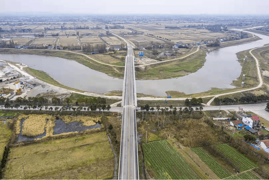 好消息!s222岳阳华容珠花绕城公路建成试通车