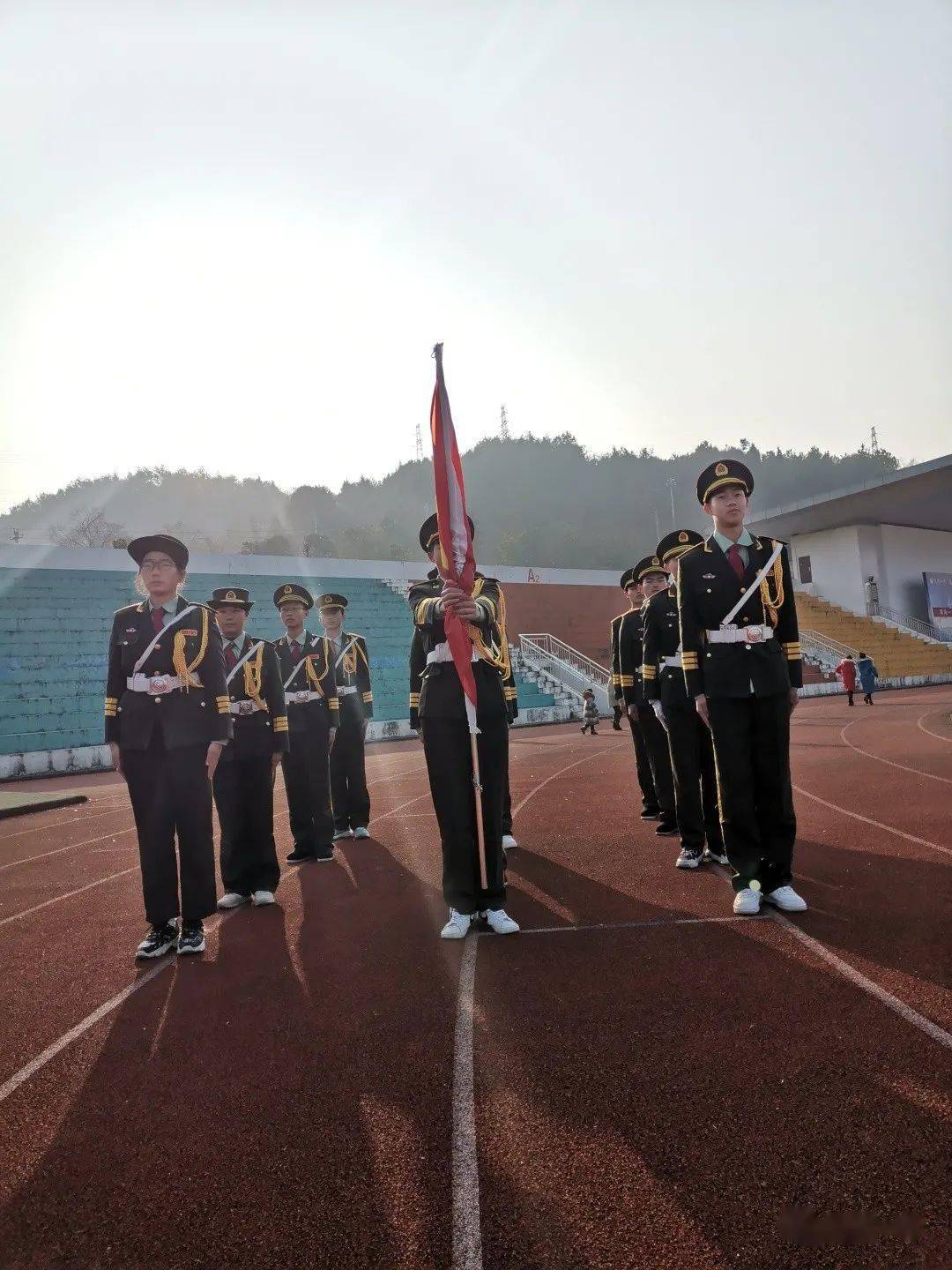 凤冈一中榜上有名!全省大中学校国旗护卫队技能大赛获奖名单公布
