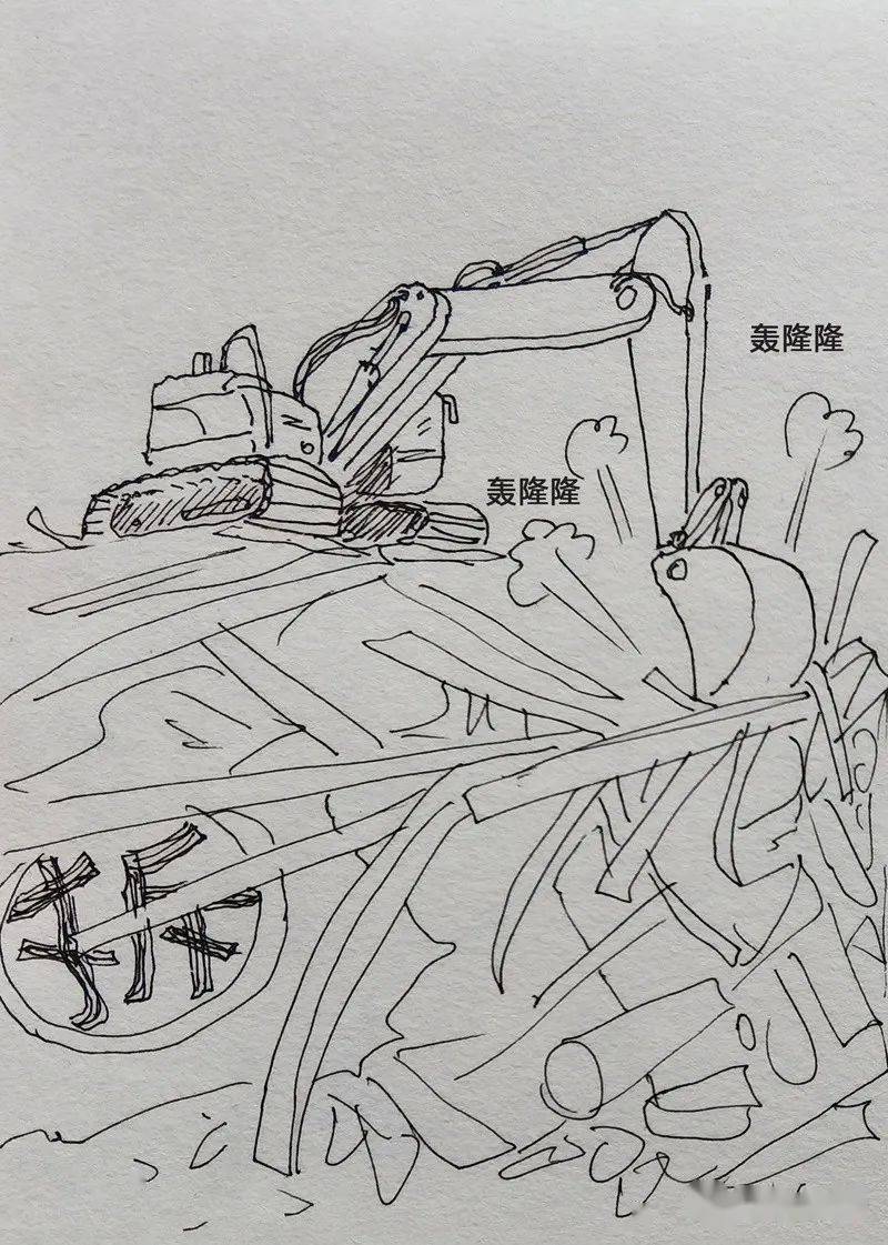 区消防救援大队接报警称:空港经济区"桃花源"一拆迁工地废弃机油起火