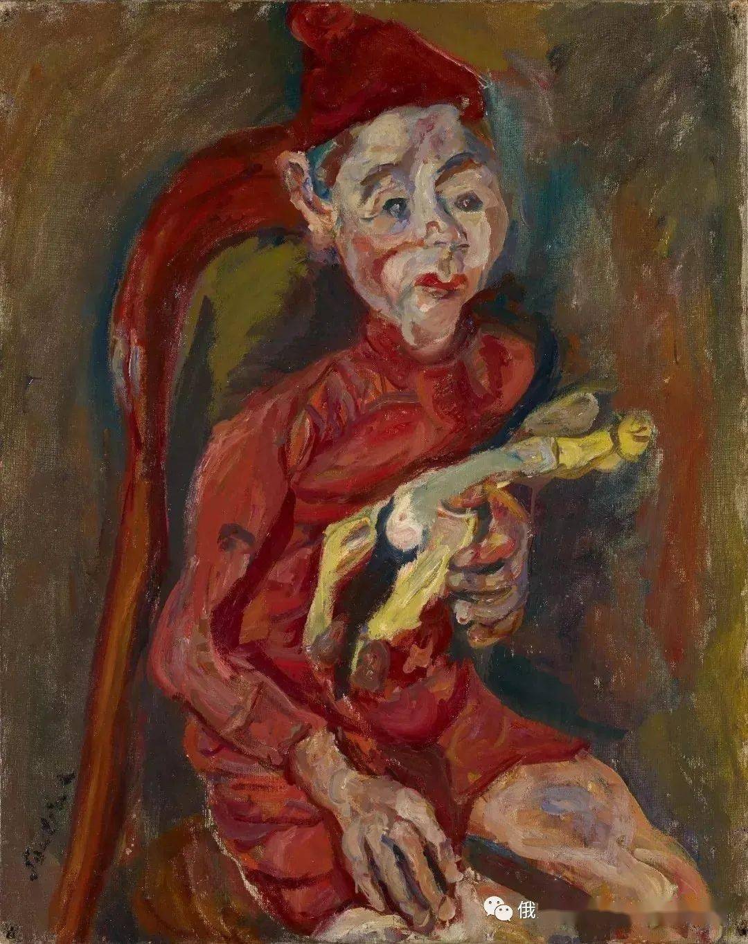 犹太裔的法国画家柴姆·苏丁表现主义绘画作品欣赏