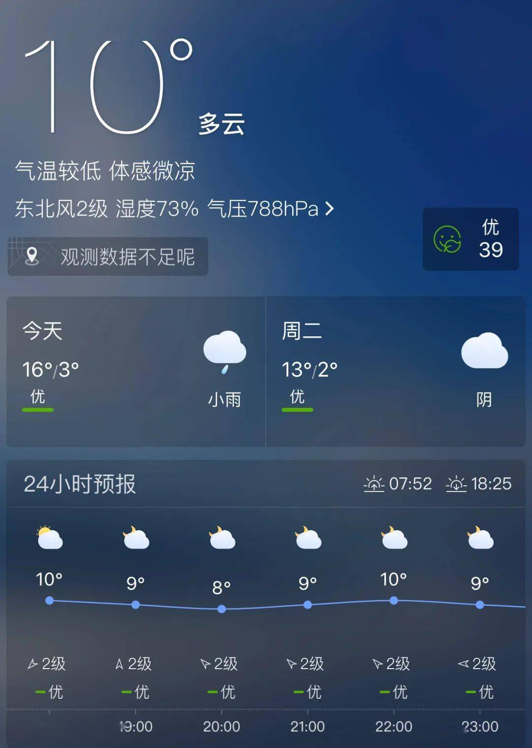 24小时天气预报 实时图片