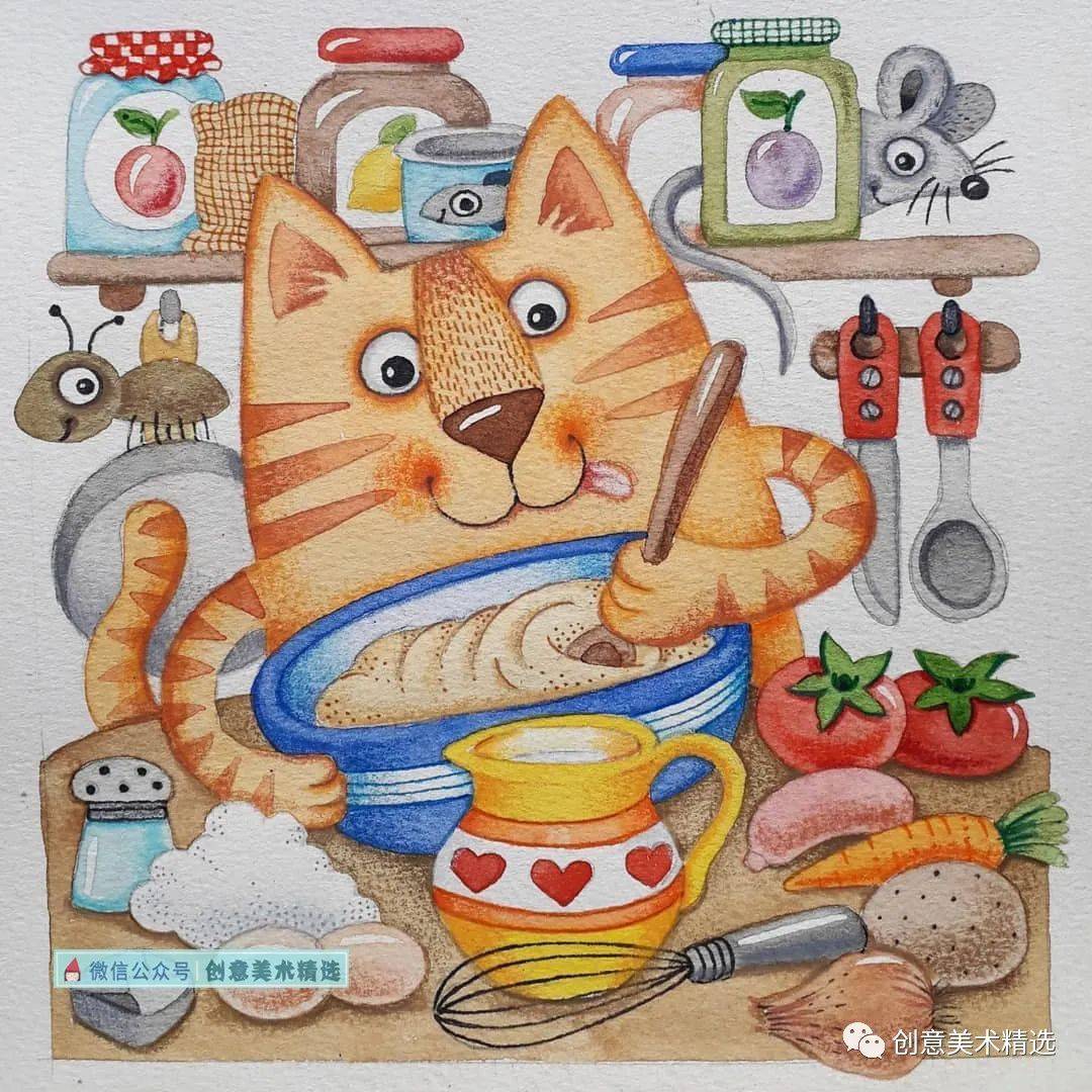 20张超可爱的动物主题儿童插画心中有童话画中才有童心