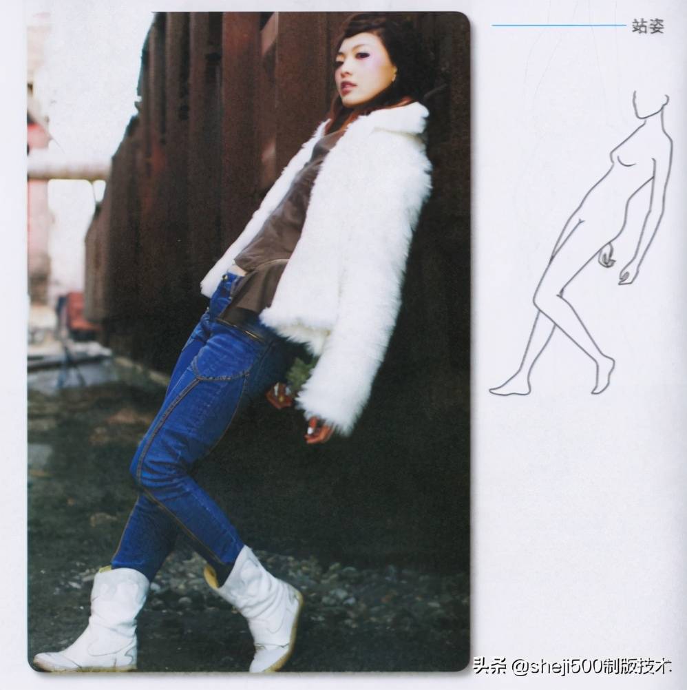 人像姿态pose速查手册雷依里梁灿