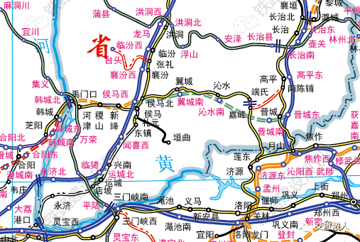 晋侯高铁规划图图片