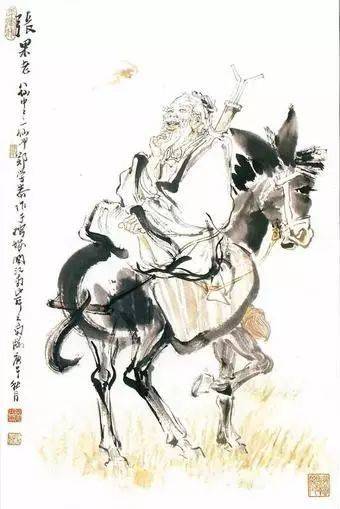 骑驴的,很艺术.