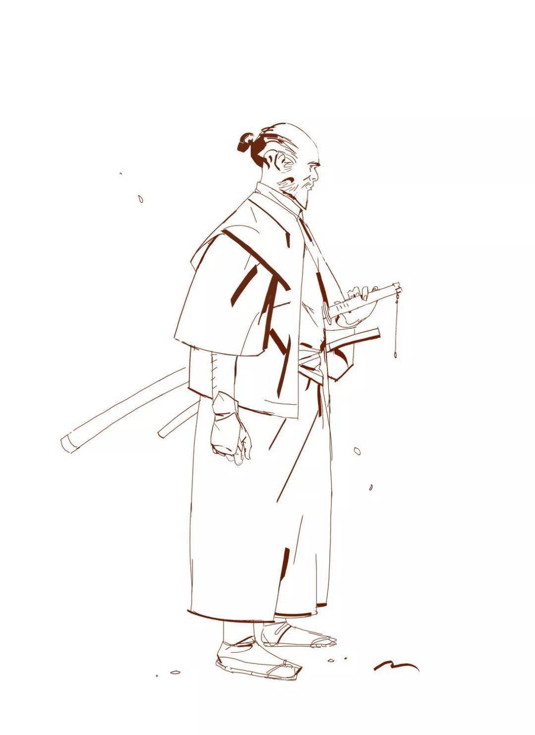 速写练习丨概念原画师mauro belfiore作品