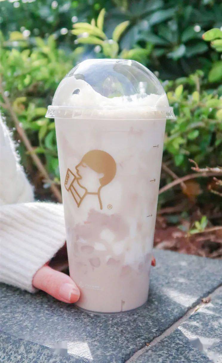 2021年的第一杯奶茶,范爷优先试了喜茶的新品——『厚牛乳芋泥波波』