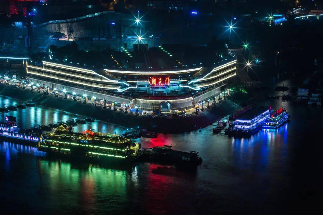 传说:朝天门江心有一个金竹寺_重庆人