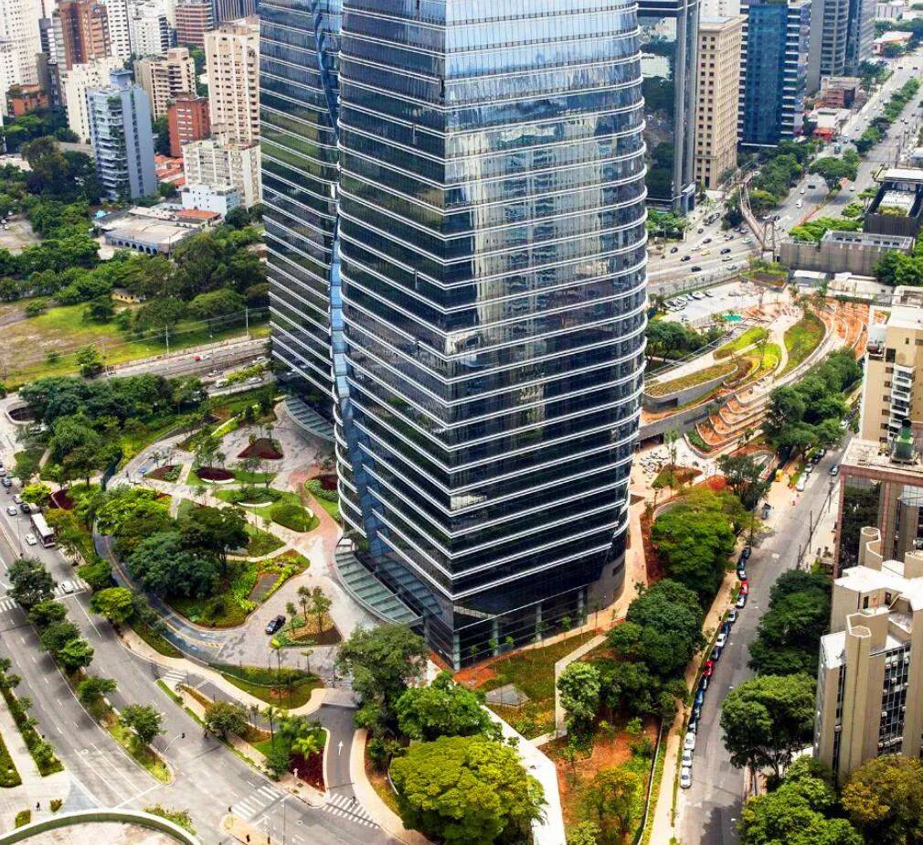 办公楼前的景观,设计参照来了