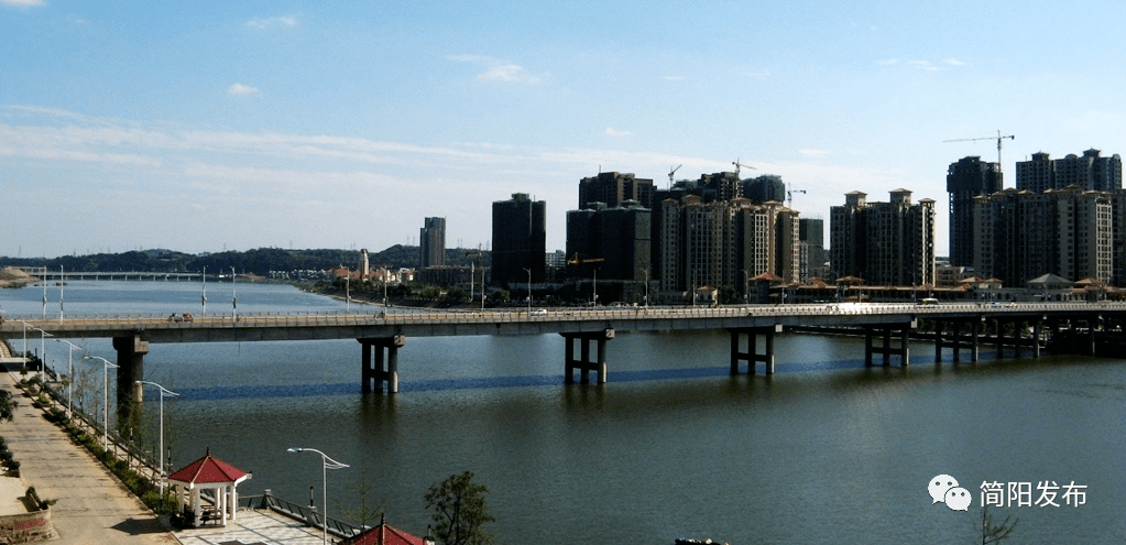 简阳这几座沱江大桥速度了解