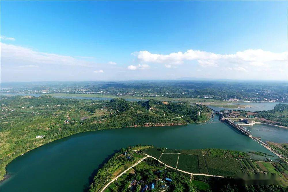 赞涪江铜梁段获评2020年重庆最美河流