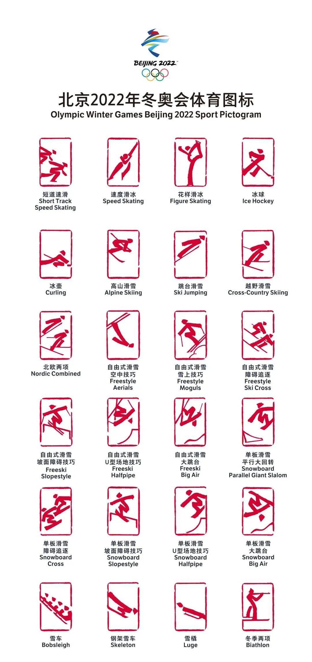 北京2022年冬奥会和冬残奥会图标发布主创设计林存真每一个图标要画