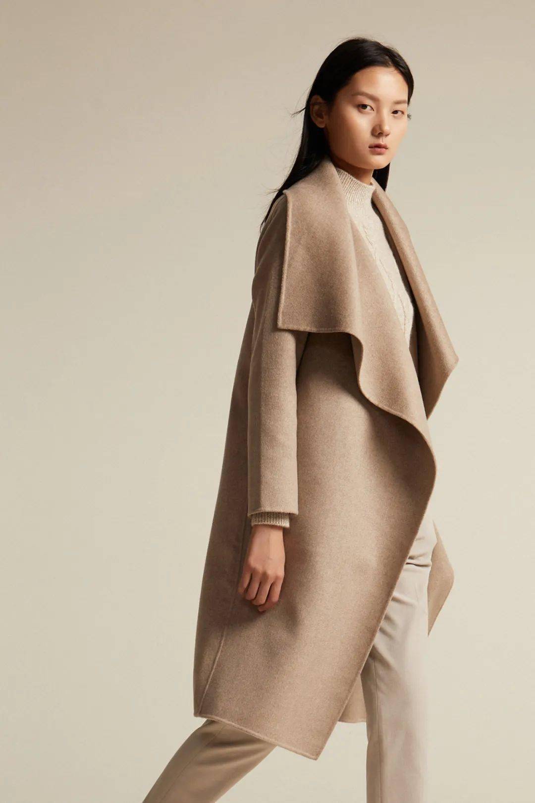 【珍贝羊绒】冬的质感源于轻暖_大衣