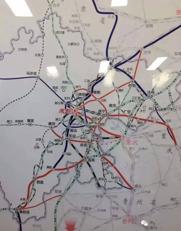 宜宾至西昌铁路规划图图片