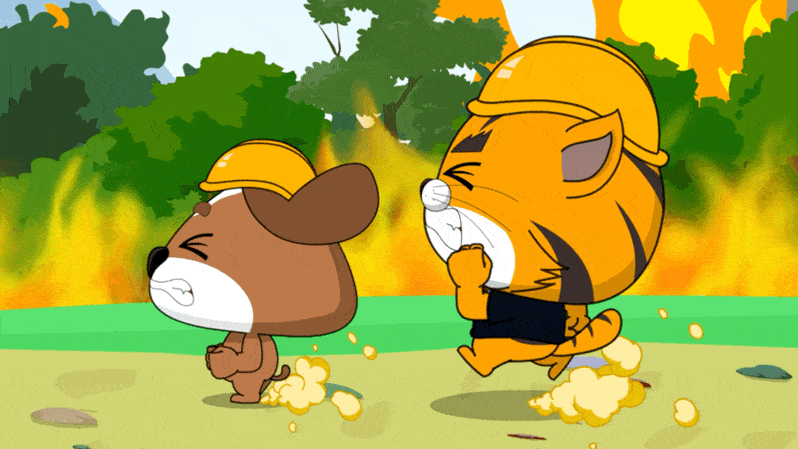 森林火灾怎么逃速来看疯狂安全家之森林火灾避险