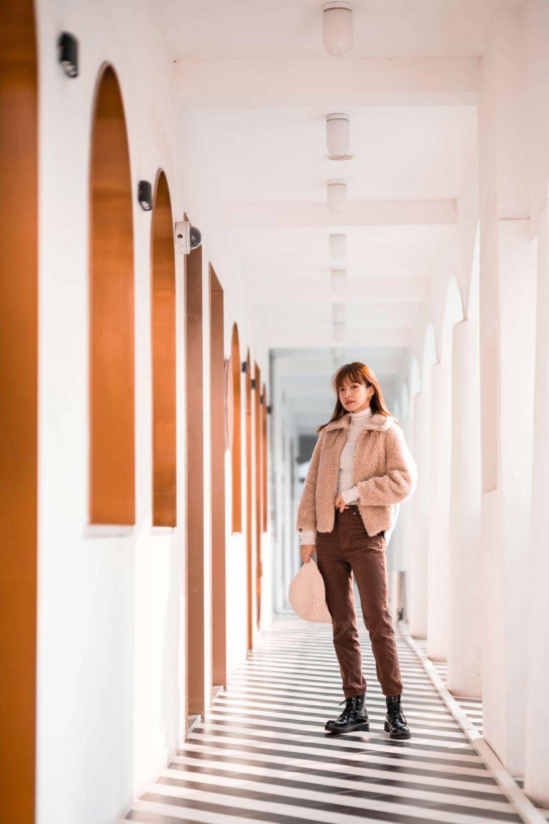 富士xf50mmf10镜头下充满暖意的冬季人像